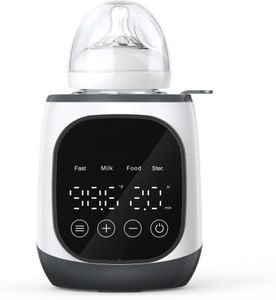 KIMORE Bottle Warmer,Fast Baby Bottle Warmer BPA-Free Milk with Smart Temperature Control and LCD Display, 400W Fast Baby Milk Warmer，24 Hours Constant Temperature