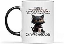 Funny Gift Personalized Mug Cat Mom