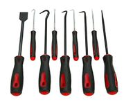 FreeTec Precision Scraper, Hook and Pick Set 9pc Gasket Scraping Hose Removal Tool Set