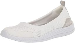 Easy Spirit Women's Glitz 2 Sneaker, White Knit, 8.5