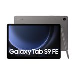 Samsung Galaxy Tab S9 FE+ 5G Tablet with S Pen, 128GB, Long-lasting Battery, Grey, 3 Year Samsung Extended Warranty (UK Version)