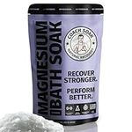 Coach Soak Recovery Bath Soak – Rejuvenating Post Workout Magnesium Flakes - 21 Minerals, Essential Oils & Dead Sea Bath Salts Absorbs Faster Than Epsom Salts for Soaking, 1.36kg - Calming Lavender