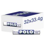 Polo Sugar Free Mints Tubes, 32 x 33.4 g