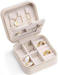 Vlando Small Travel Jewelry Box Org