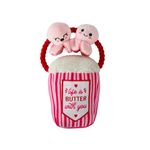 Fringe Studio Plush Dog Toy, My Heart Pops for You, Pet Shop Collection (314314)