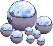 Kunjocy Stainless Steel Gazing Ball