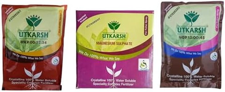 Utkarsh Aquarium Macro Set (Combination of Various Chemicals for Aquarium Plants) (2.7 Kg; Pack of 3 of 900 gm)