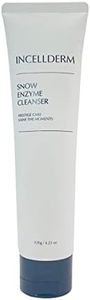 INCELLDERM Snow Enzyme Cleanser, Makeup Remover, K-beauty Cleansing Foam 120g