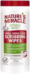 Nature's Miracle Small Animal Cage Scrubbing Wipes 30Ct