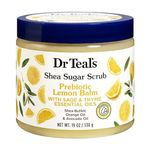 Dr Teal's Shea Sugar Scrub Prebiotic Lemon Balm 538Gm