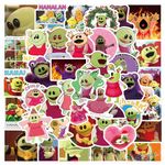 jixiejumo Nanalan Stickers 55 Pcs, Funny Cartoon Vinyl Merch, Waterproof Sticker Pack for Cup, Water Bottle, Party, Laptop, Kids, Adults, Gifts