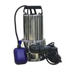 Aegon ASP750-SS 1 HP Submersible Sewage Pump/Water Drain Pump, 750W with IPX Float Switch – Ideal for Unblocks, Drainage & Sewer Pump Station