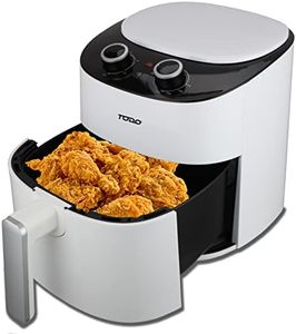 TODO 4.2L Air Fryer 1300W Convection Oven Fan Forced Multi Function Cooker Analog – White