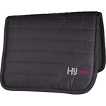 HySPEED Thick Reversible Comfort Protection Poly Saddle Pad/Saddlecloth-Black