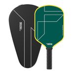 FirstEdge T700 Carbon Fibre Thermoformed Pickleball Paddle - Carbon Abrasive Surface and Wide Sweet Spot - Cover Included