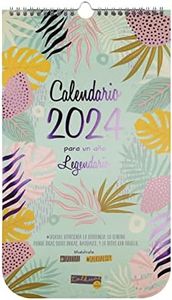 Finocam - Calendario 2024 Talkual de Pared Enero 2024 - Diciembre 2024 (12 meses) Talkual Español