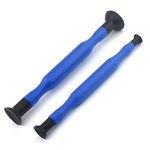 2pcs Valve Lapping Grinding Stick Tool, Double Ended Valve Hand Lapping Grinding Stick with Suction Cup, Manual Grinding Stick Valve Lapper Tool Dual-End Suction Cup Lap Stick for Car Vehicle