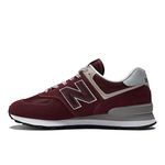 New Balance 574v3, Sneaker, Men's, Burgundy, 9 UK