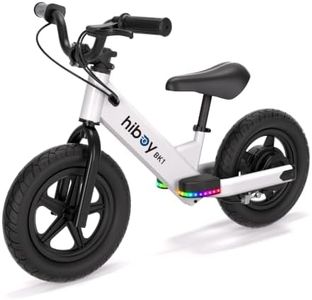 Hiboy BK1 Electric Balance Bike for Kids, 12 Inch Tires, 150W Peak Motor, Adjustable Seat, 21.6V/2.6Ah Battery, Electric Bike for Kids Ages 3-5