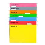 FC Suspension Files Foolscap Document with Tabs Suspended for Hanging Folders Filing Storage Folders, Pack of 14