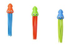 Bestway 3pcs Dive Toys for Kids | Speedy Squid Underwater Diving Pool Training Toy Set, Complete Set for Kids, Boys and Girls, Multiple Colours