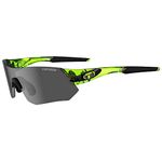 Tifosi Tsali Interchangeable Lens Sunglasses: Crystal NEON Green, S to M