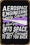 Aerospace Engineering Vintage Metal