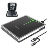 External CD DVD Drive,Guamar USB 3.0 USB-C CD/DVD+/-RW Burner Writer Portable CD ROM Optical Disk Drive Reader Player for Laptop PC Mac Windows 11 Desktop with SD/TF Slot/2 USB Ports