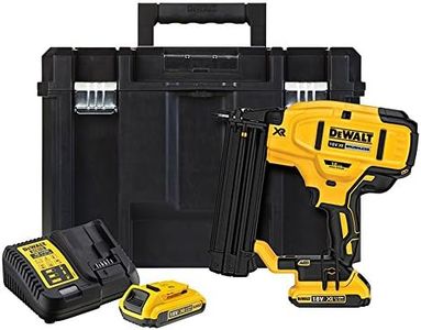 Cloueur de finition 18V 2.0Ah DEWALT - 2 batteries + chargeur + coffret - DCN680D2