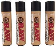 Clipper Raw Refillable Lighters x 4