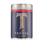 Caffè Tropea Roasted Whole Espresso Coffee Beans 227g | Arabica Coffee Beans & Robusta Coffee Beans Italian Espresso Blend | Medium Roast coffee beans | Dark Roast Coffee beans | For All Machines