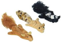 Spot Ethical Pet Skinneeez Forest Creature 3in Assorted Catnip Cat Toy - 4 Pack