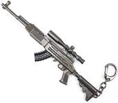 SKS Sniper gun - metal keychain