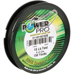 Power Pro Spectra Fiber Braided Fishing Line, Moss Green, 150YD/15LB