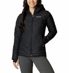 Columbia Womens Heavenly Hooded Jacket, Black, XL