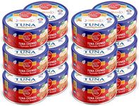 Golden Prize Canned Tuna Chunks in Tomato Sauce, 185g (Pack of 12)