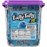 Laffy Taffy Candy Jar, Blue Raspberry, 145 Count