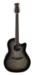 Ovation CS24P-TBBY Acoustic-Electric Guitar Trans, Black Flame Maple