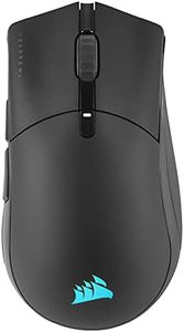CORSAIR SABRE RGB PRO WIRELESS CHAMPION SERIES Ultra-Light FPS/MOBA Gaming Mouse – 26,000 DPI – Ergonomic Design – iCUE Compatible – PC, PS5, PS4, Xbox – Black