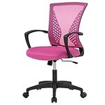 Home Office Chair Mid Back PC Swive