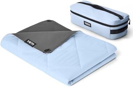 YETI Lowlands Blanket, Multi-Use Blanket with Travel Bag, Big Sky Blue