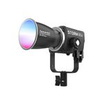 Aputure STORM 80c RGBACL Full-Color LED Video Light, 80W Portable Point Light with 1800-20000K CCT Range, IP65 Waterproof, Multiple Dimming Modes, V-Mount Support, Sidus Link APP Control
