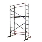 BPS DIY Scaffold Tower - Home Master Aluminium Towers - Quick Assembly (4m Home Master DIY Scaffold Tower)