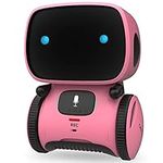 GILOBABY Toy Robot for Girl, Intelligent Smart Robot Toy for Girl Boy Kid, Children Interactive Idea Gift Toys Age 3 Years &Up, Voice Control &Touch Sense, Dance &Sing &Walk, Recorder &Speak Like You