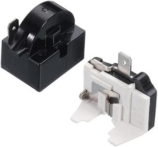 sourcing map Relé de arranque PTC de 1 pin 4,7 ohmios protector de sobrecarga 1/2HP para refrigeradores congeladores de bebidas