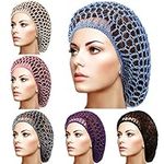 6 Pieces Hair Net Snoods for Women 