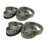 x4 wheel bearings (For 2 hubs) 44643/10 44643L/10 Seal, Trailers, 44643, 1"