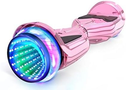 UNI-SUN Hoverboard, Hoverboard for Kids Ages 6-12, 6.5" Flash Wheel Self Balancing Scooter with LED Lights, Pink