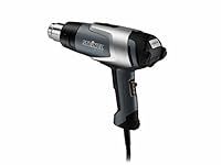 Steinel - 110025597 HL 2020 E Professional Heat Gun, LCD-Display, 1600 W, hot air Gun for Welding tarpaulins, Window tinting, Variable Temperature and Airflow, fits 1.34" Standard nozzles
