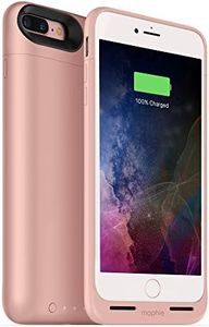 mophie juice pack wireless - Charge Force Wireless Power - Wireless Charging Protective Battery Pack Case for Apple iPhone 8 Plus and 7 Plus - Rose Gold